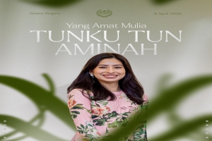 SELAMAT ULANG TAHUN KEPUTERAAN YAM TUNKU TUN AMINAH BINTI SULTAN IBRAHIM