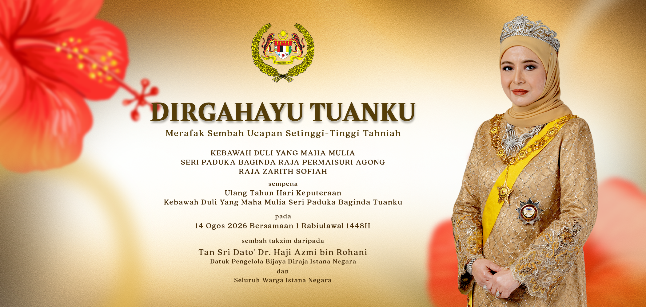 ULANG TAHUN HARI KEPUTERAAN RAJA PERMAISURI AGONG